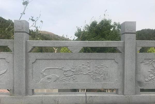 大连园林景观花岗岩栏杆定制
